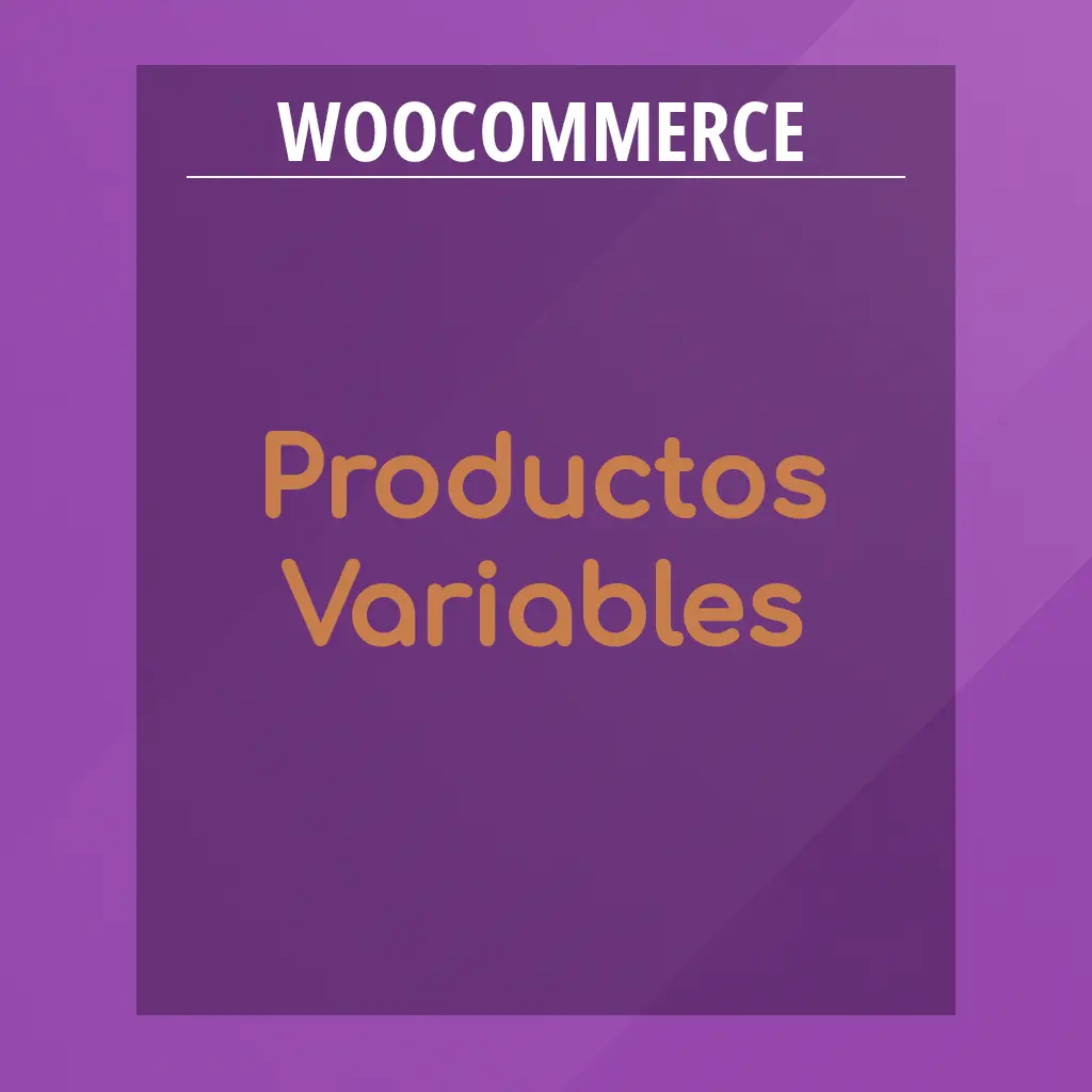 Crear un Producto Variable en WooCommerce