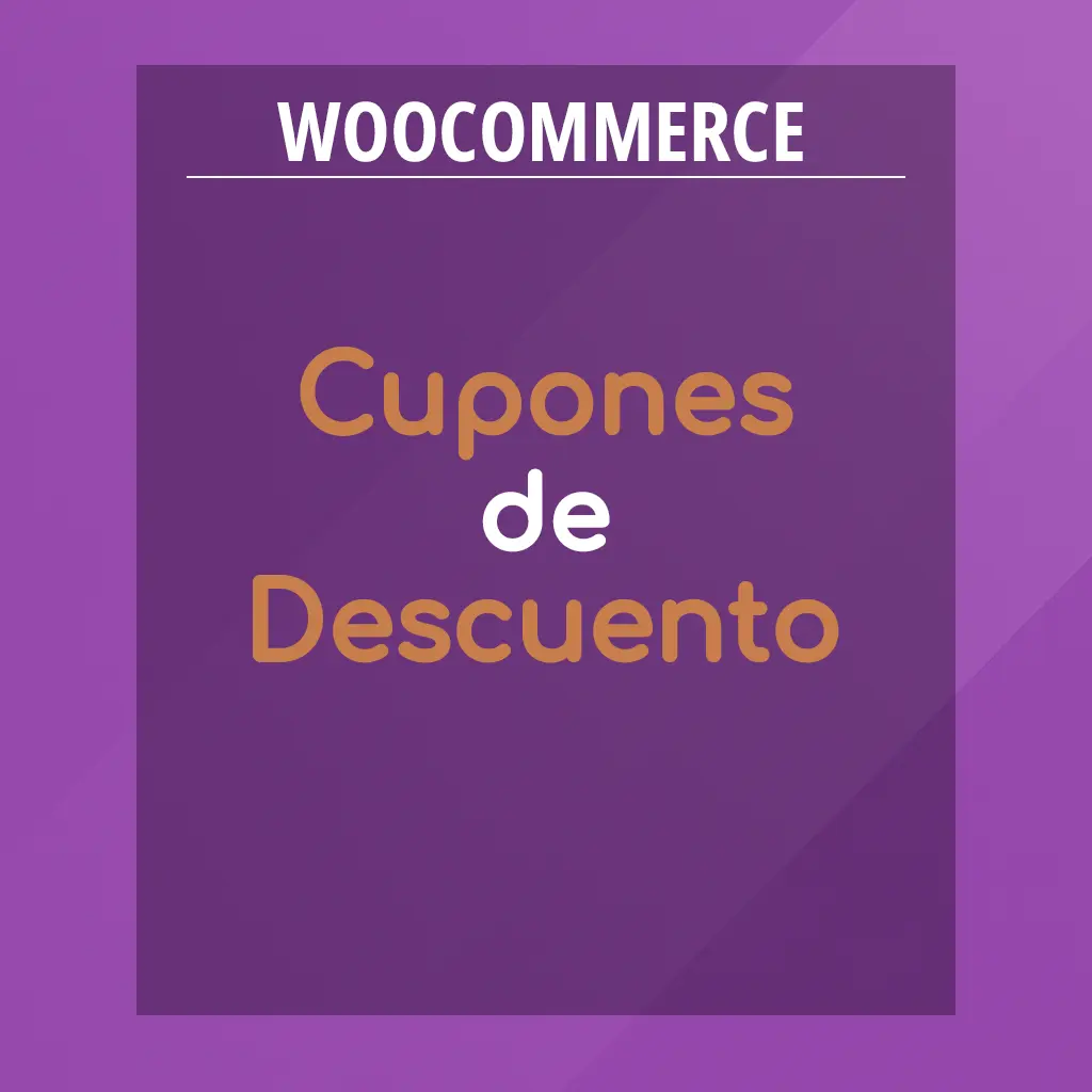 Crear cupones de descuento en WooCommerce