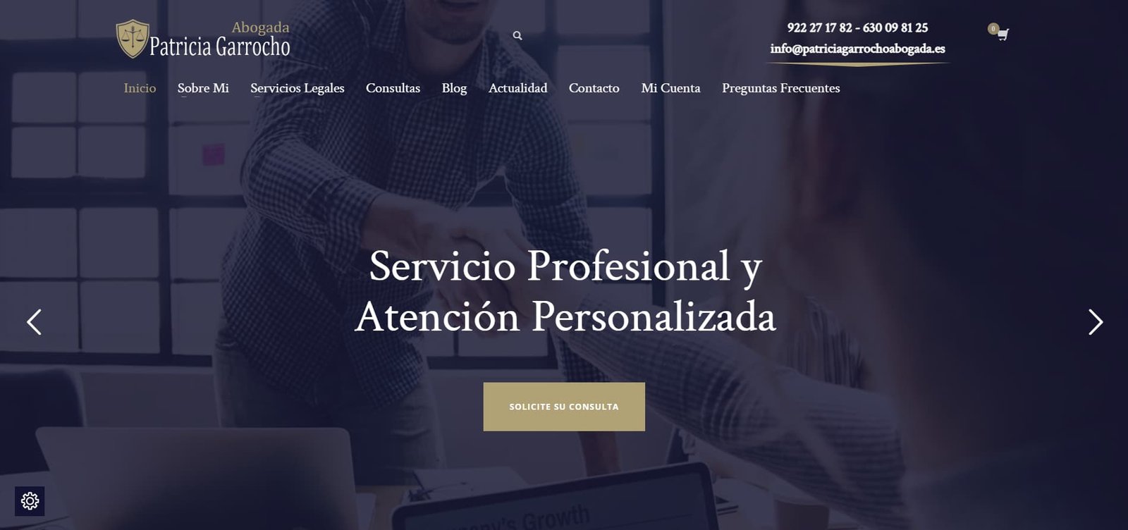 Web Patricia Garrocho Abogada Inicio