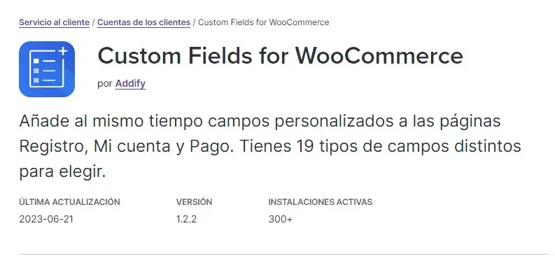 Custom Product Fields for WooCommerce, 