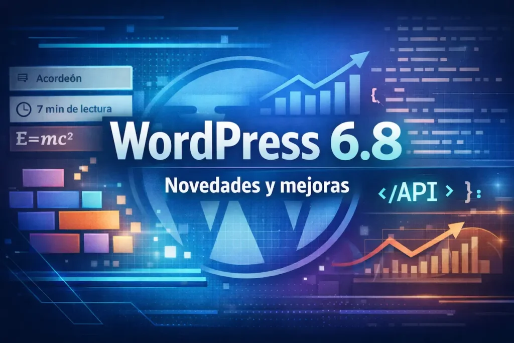 WordPress 6.8: Todas las novedades.