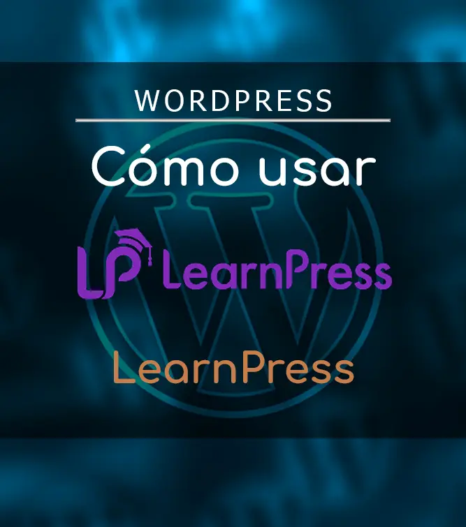 Crear Cursos con LearnPress