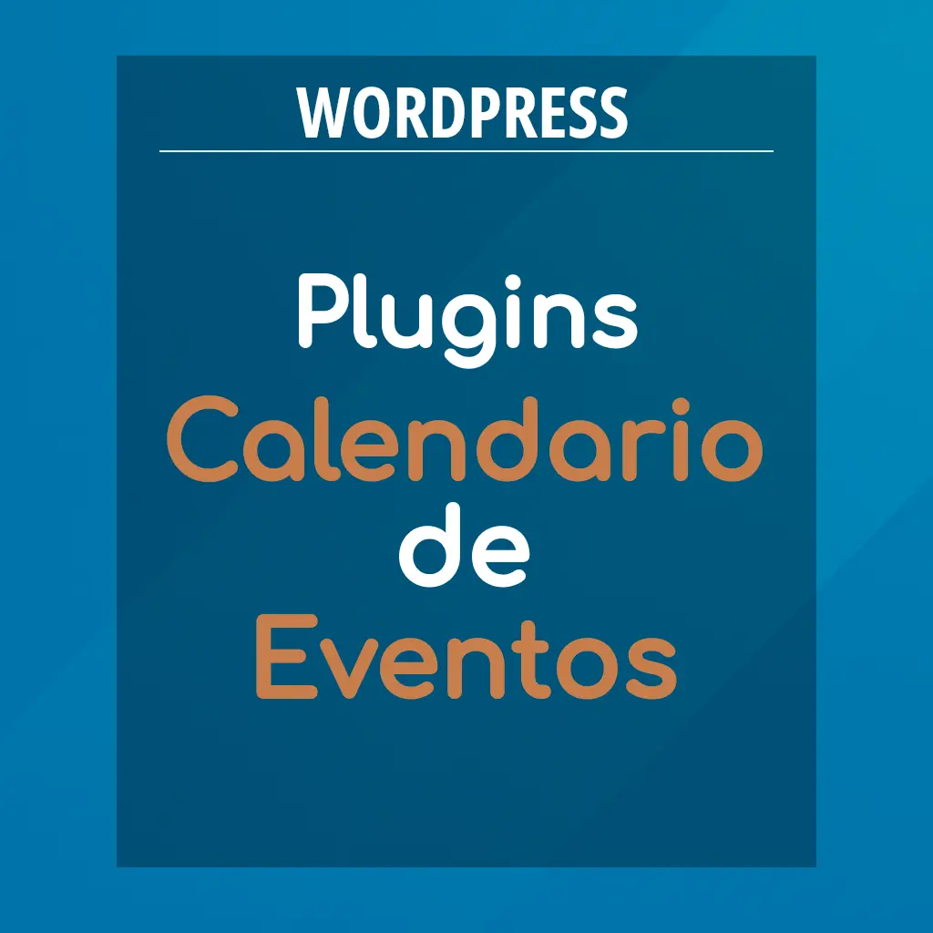 plugins de calendario de eventos para WordPress