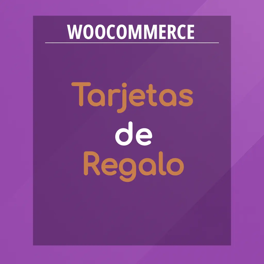 Tarjetas de Regalo en WooCommerce