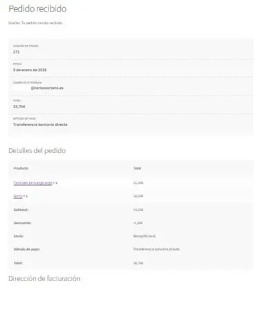 Compra Realizada Compra realizada