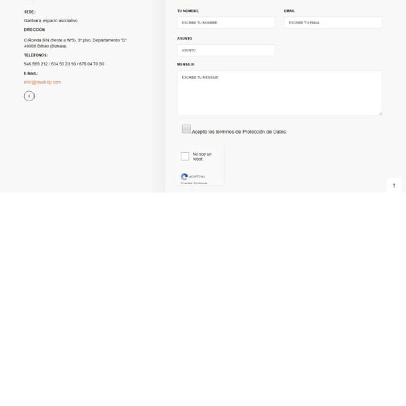 Formulario de Contacto