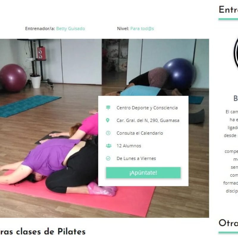 Deporte y Consciencia - Clases