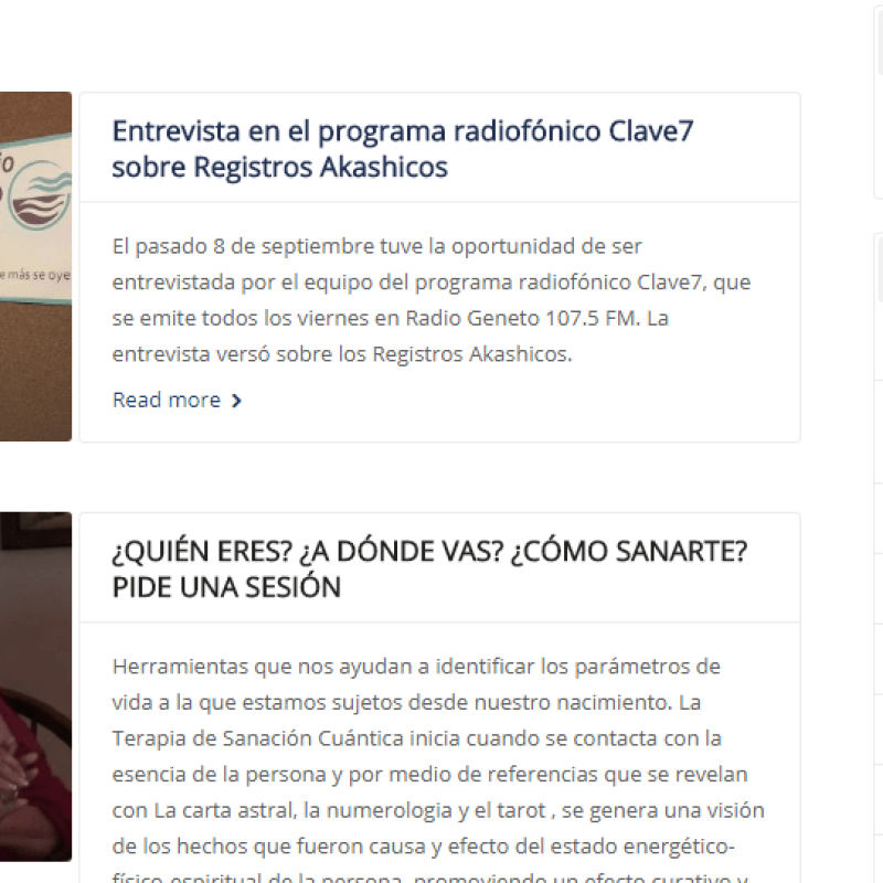 Web-CLM- Sección Multimedia